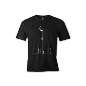 Lord T-Shirt ES-1392 Siyah Space Bond Erkek T-shirt