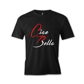 Lord T-Shirt ES-1413 Siyah Ciao Bella Cdep Erkek T-shirt
