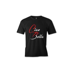 Lord T-Shirt ES-1413 Siyah Ciao Bella Cdep Erkek T-shirt