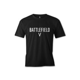 Lord T-Shirt ES-1427 Siyah Battlefield 5 Logo Erkek T-shirt