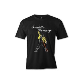 Lord T-Shirt ES-1429 Siyah Freddie Mercury King Of Queen Erkek T-shirt
