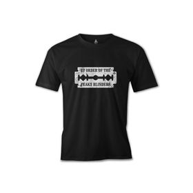 Lord T-Shirt ES-1433 Siyah Peaky Blinders Cut Erkek T-shirt