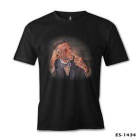 Lord T-Shirt ES-1434 Siyah Peaky Blinders Lit Erkek T-shirt
