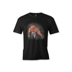Lord T-Shirt ES-1434 Siyah Peaky Blinders Lit Erkek T-shirt