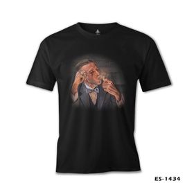 Lord T-Shirt ES-1434 Siyah Peaky Blinders Lit Erkek T-shirt