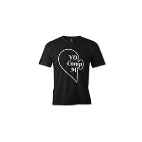 Lord T-Shirt ES-1527 You Complete Comp Siyah Erkek T-Shirt