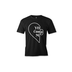Lord T-Shirt ES-1527 You Complete Comp Siyah Erkek T-Shirt