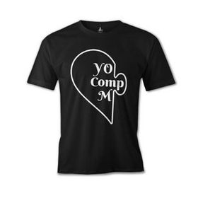 Lord T-Shirt ES-1527 You Complete Comp Siyah Erkek T-Shirt