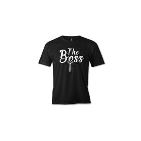Lord T-Shirt ES-1533 The Boss Siyah Erkek T-Shirt