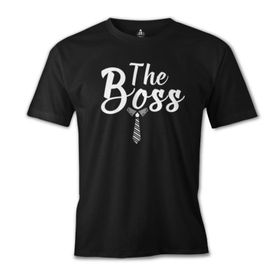 Lord T-Shirt ES-1533 The Boss Siyah Erkek T-Shirt