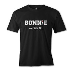 Lord T-Shirt ES-1535 Bonnie And Clyde Bonnie Siyah Erkek T-Shirt