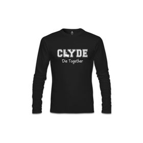 Lord T-Shirt ES-1536 Bonnie And Clyde Clyde Siyah Erkek T-Shirt