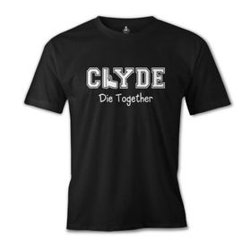 Lord T-Shirt ES-1536 Bonnie And Clyde Clyde Siyah Erkek T-Shirt