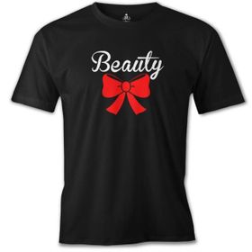 Lord T-Shirt ES-1541 Beauty And The Beast Beauty Siyah Erkek T-Shirt