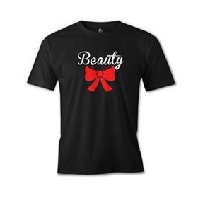 Lord T-Shirt ES-1541 Beauty And The Beast Beauty Siyah Erkek T-Shirt