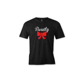 Lord T-Shirt ES-1541 Beauty And The Beast Beauty Siyah Erkek T-Shirt