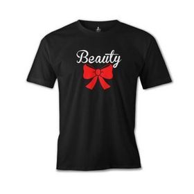 Lord T-Shirt ES-1541 Beauty And The Beast Beauty Siyah Erkek T-Shirt