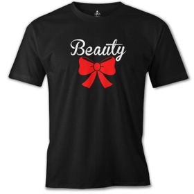 Lord T-Shirt ES-1541 Beauty And The Beast Beauty Siyah Erkek T-Shirt