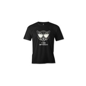 Lord T-Shirt ES-1560 Think Different Siyah Erkek T-Shirt