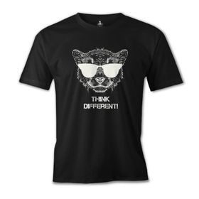 Lord T-Shirt ES-1560 Think Different Siyah Erkek T-Shirt