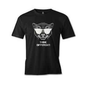 Lord T-Shirt ES-1560 Think Different Siyah Erkek T-Shirt