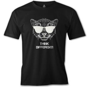 Lord T-Shirt ES-1560 Think Different Siyah Erkek T-Shirt