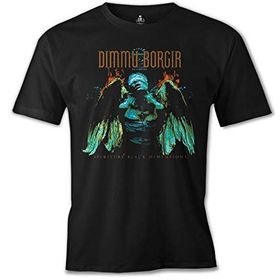Lord T-Shirt ES-1567 Dimmu Borgır Dimensions Siyah Erkek T-Shirt