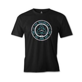 Lord T-Shirt ES-1569 Dark Timeline Siyah Erkek T-Shirt