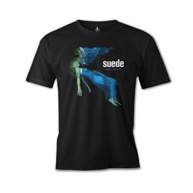 Lord T-Shirt ES-1570 Suede Night Thoughts Siyah Erkek T-Shirt
