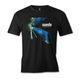 Lord T-Shirt ES-1570 Suede Night Thoughts Siyah Erkek T-Shirt