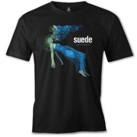 Lord T-Shirt ES-1570 Suede Night Thoughts Siyah Erkek T-Shirt