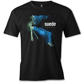 Lord T-Shirt ES-1570 Suede Night Thoughts Siyah Erkek T-Shirt