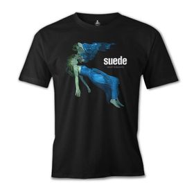 Lord T-Shirt ES-1570 Suede Night Thoughts Siyah Erkek T-Shirt