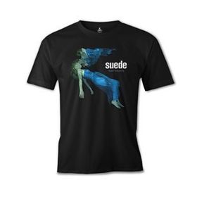Lord T-Shirt ES-1570 Suede Night Thoughts Siyah Erkek T-Shirt