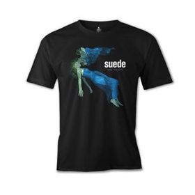 Lord T-Shirt ES-1570 Suede Night Thoughts Siyah Erkek T-Shirt