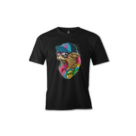 Lord T-Shirt ES-166 Siyah Catphone Müzik Erkek T-shirt
