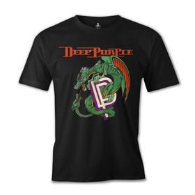 Lord T-Shirt ES-172 Siyah Deep Purple Erkek T-shirt