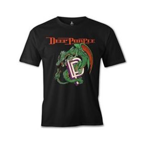 Lord T-Shirt ES-172 Siyah Deep Purple Erkek T-shirt