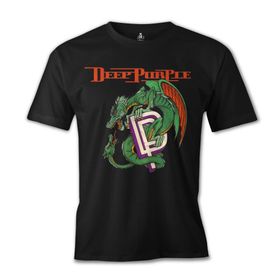 Lord T-Shirt ES-172 Siyah Deep Purple Erkek T-shirt