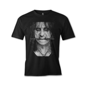 Lord T-Shirt ES-254 Siyah Alice Cooper Erkek T-shirt
