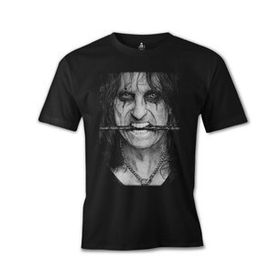 Lord T-Shirt ES-254 Siyah Alice Cooper Erkek T-shirt