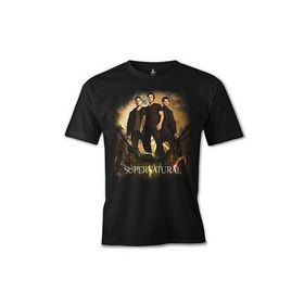Lord T-Shirt ES-281 Siyah Supernatural Erkek T-shirt