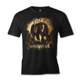Lord T-Shirt ES-281 Siyah Supernatural Erkek T-shirt