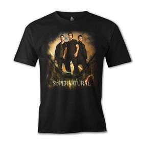 Lord T-Shirt ES-281 Siyah Supernatural Erkek T-shirt
