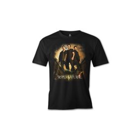 Lord T-Shirt ES-281 Siyah Supernatural Erkek T-shirt