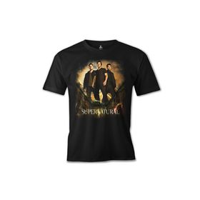 Lord T-Shirt ES-281 Siyah Supernatural Erkek T-shirt