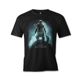 Lord T-Shirt ES-296 Siyah Skyrim Dawnguard Erkek T-shirt
