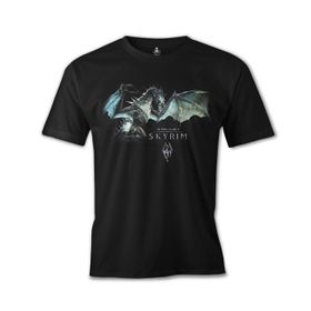 Lord T-Shirt ES-297 Siyah Skyrim Paartuhnax Erkek T-shirt