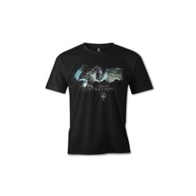 Lord T-Shirt ES-297 Siyah Skyrim Paartuhnax Erkek T-shirt