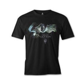 Lord T-Shirt ES-297 Siyah Skyrim Paartuhnax Erkek T-shirt